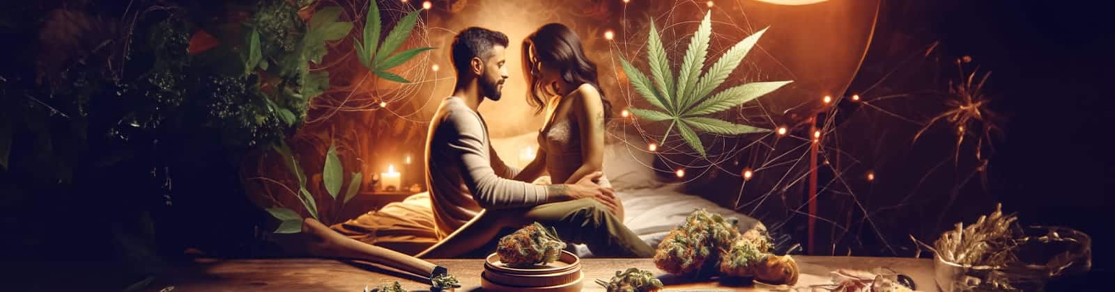 Cannabis und Sex kann neue Ebenen eröffnen. So sieht das Thema nach einer bekannten K.I. aus